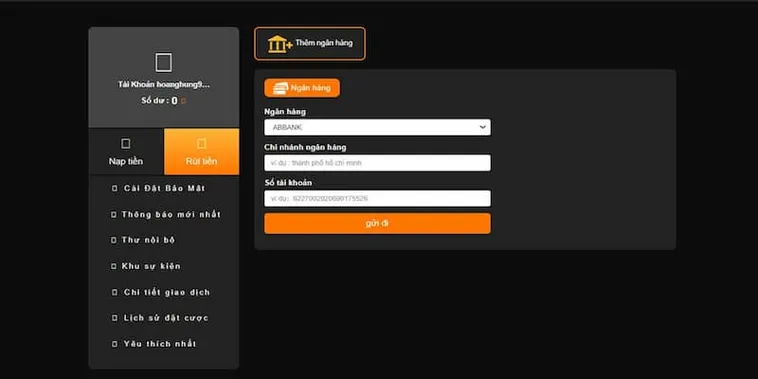 Rút Tiền ABC8 Nhanh Chóng An Toàn Thu Lợi Nhuận Lớn 2 Rút Tiền ABC8 Nhanh Chóng An Toàn Thu Lợi Nhuận Lớn